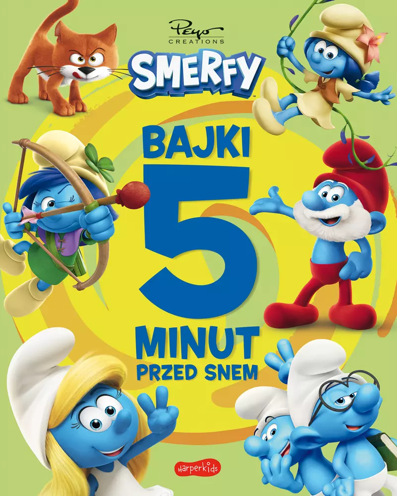 Bajki 5 minut przed snem. Smerfy. Nowe przygody - Książki