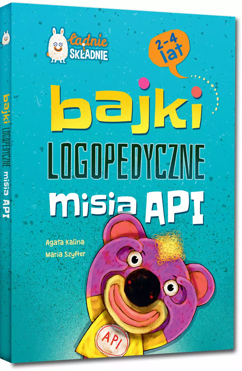Bajki logopedyczne misia API (2-4 lata) - Książki