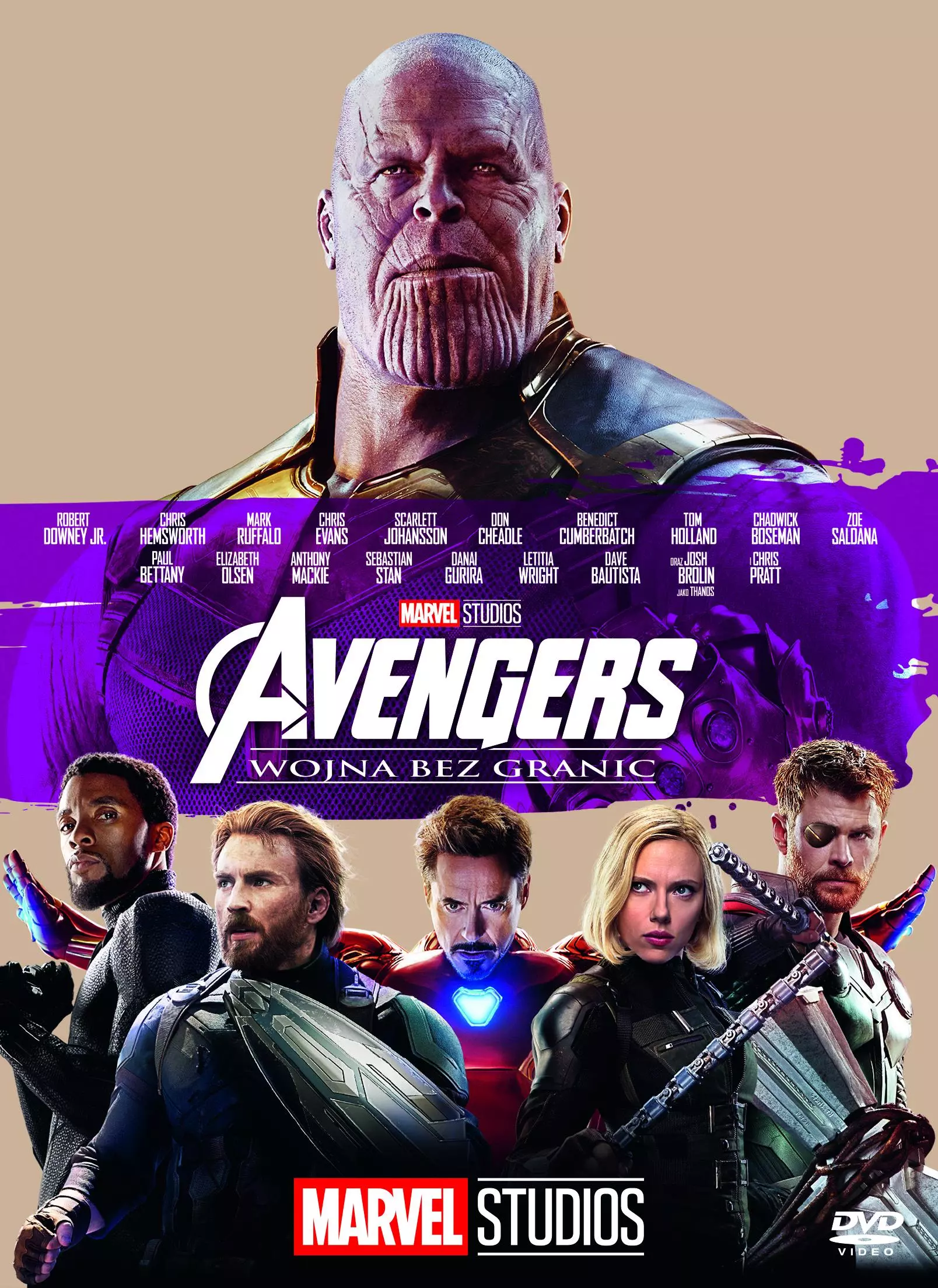 Avengers. Wojna bez granic, DVD - Filmy