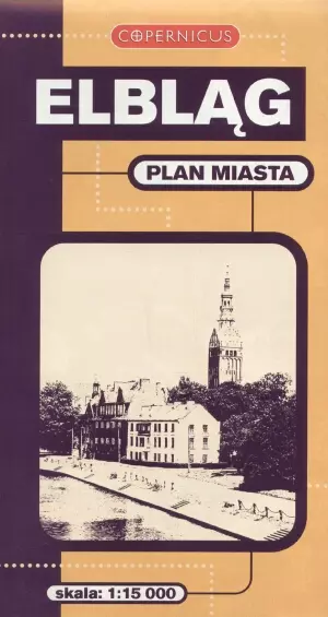 Elbląg. Plan miasta - Książki