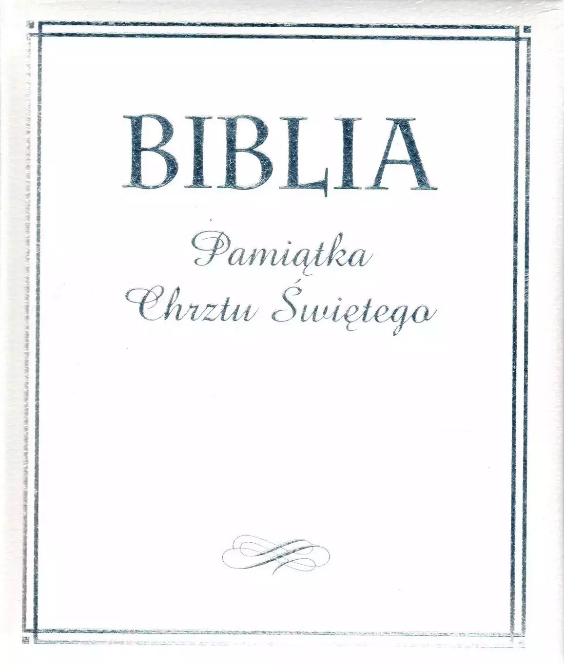 Pamiątka Chrztu Świętego. Biblia - Książki