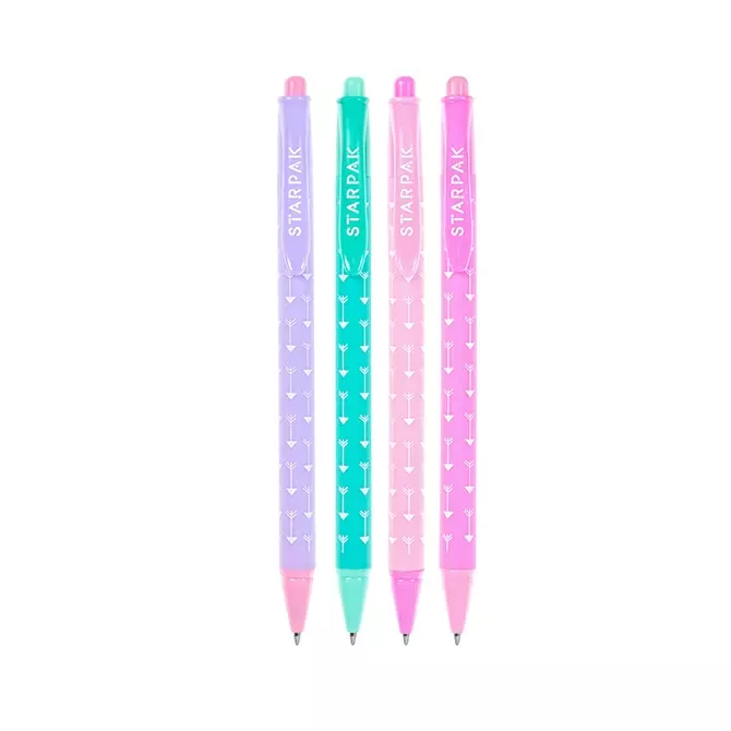 Długopis automatyczny Sweet, mix kolorów - Papiernicze i szkolne