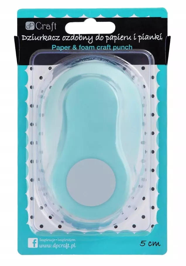 Dziurkacz ozdobny 5cm koło - Papiernicze i szkolne