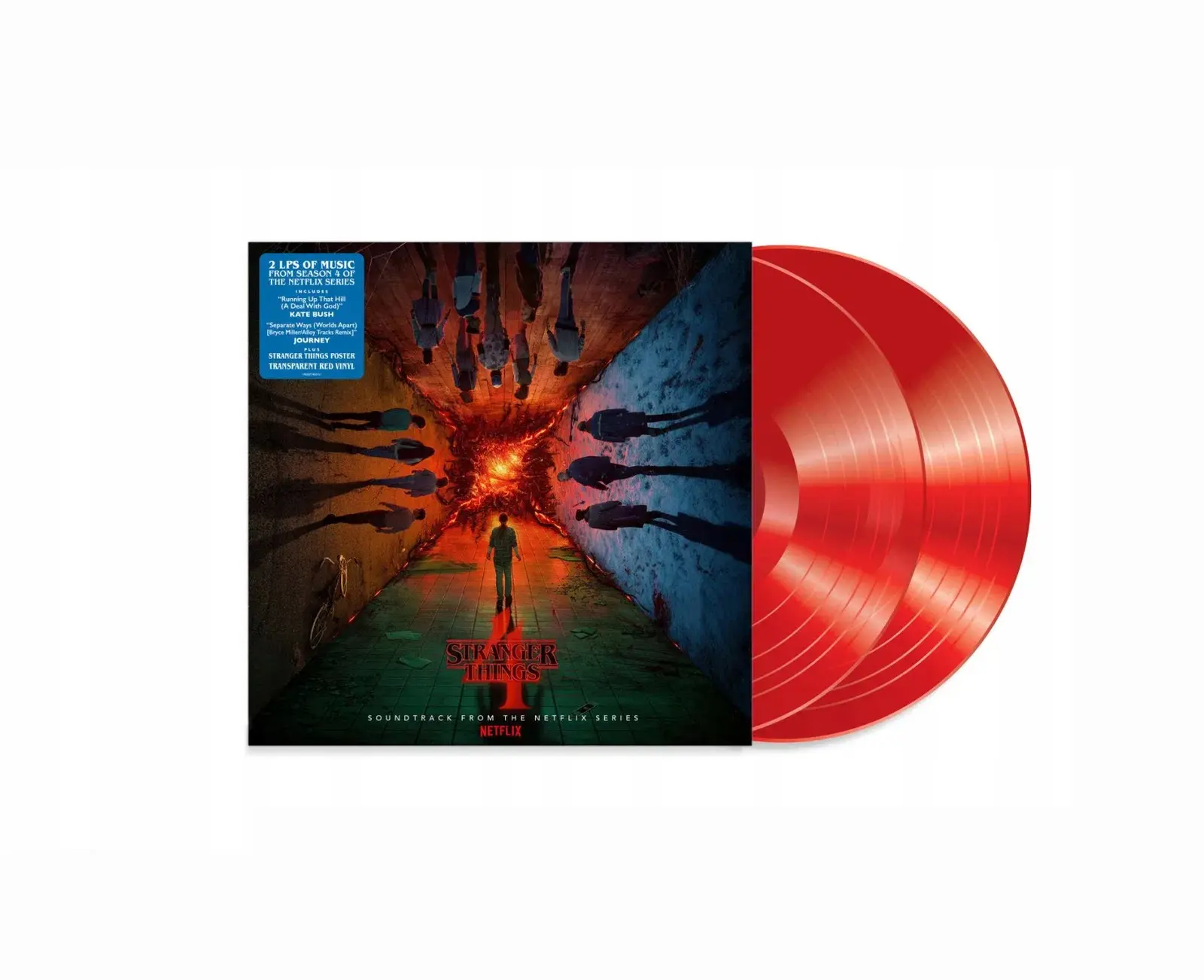 Stranger Things: Soundtrack From The Netflix Series, Season 4 (OST) (Red Transparent Vinyl), Winyl - Muzyka