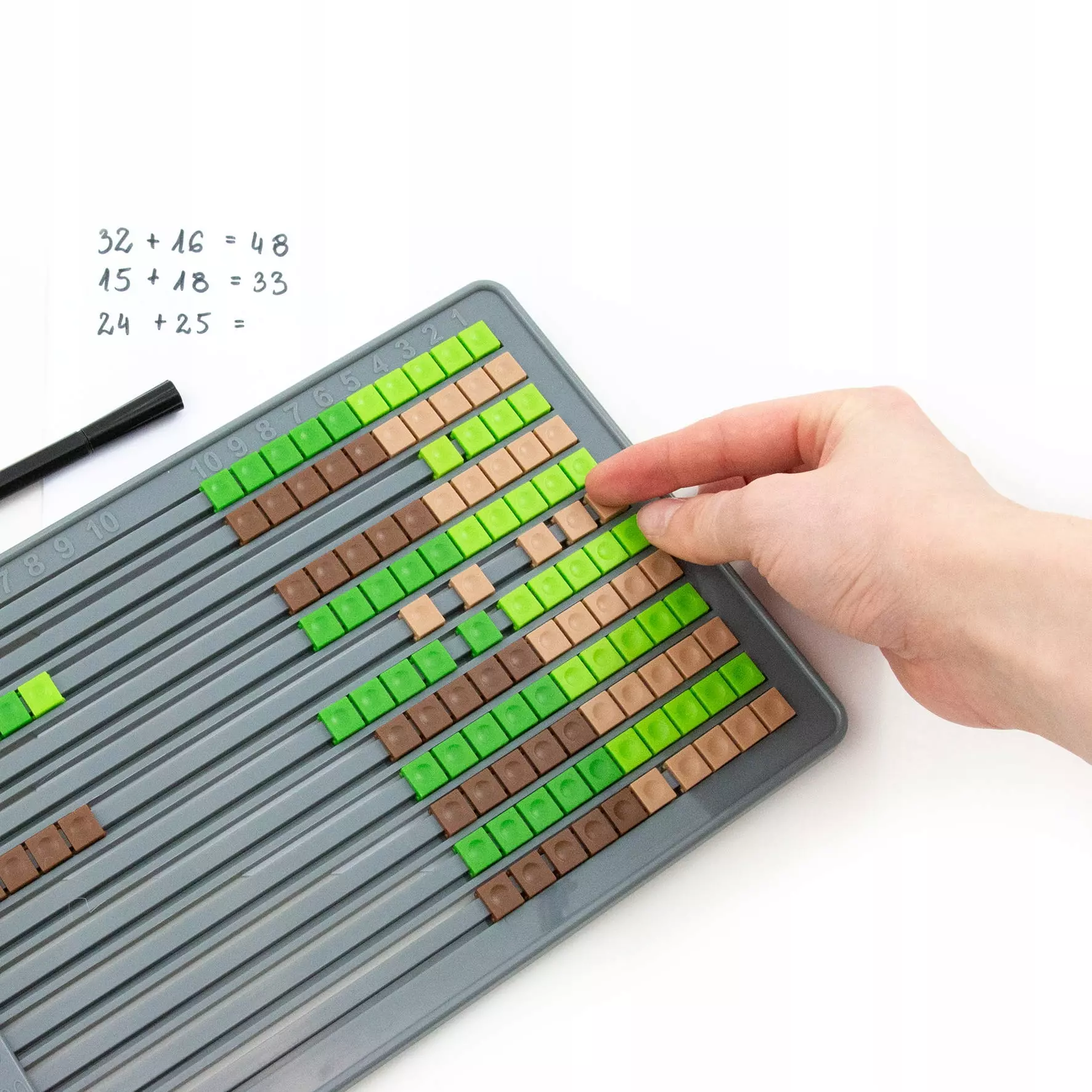 Liczydło płaskie do plecaka Kidea - Zabawki