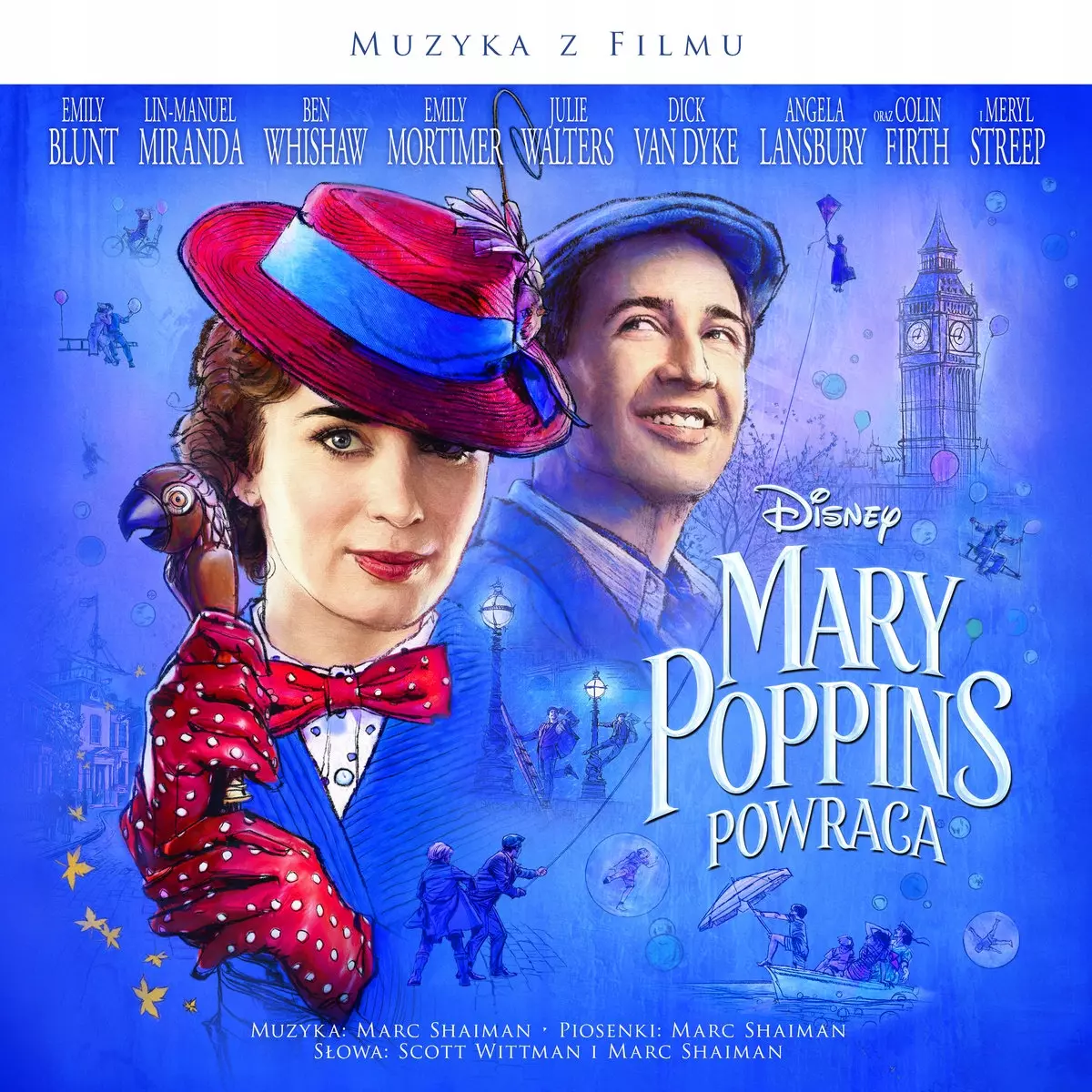 MARY POPPINS RETURNS. CD - Muzyka