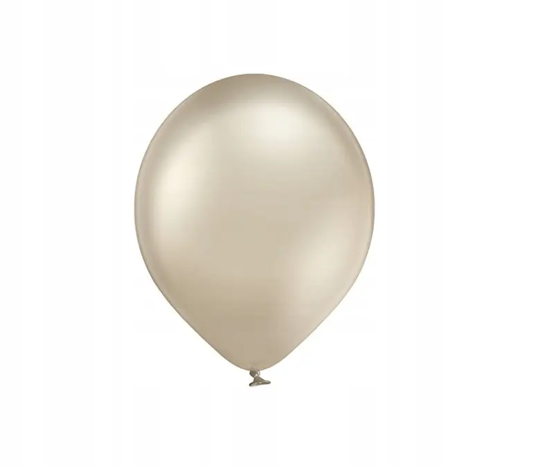 Balony Belbal 12", B105-611, (glossy light almond) glossy jasnomigdałowe, 100szt. - Papiernicze i szkolne