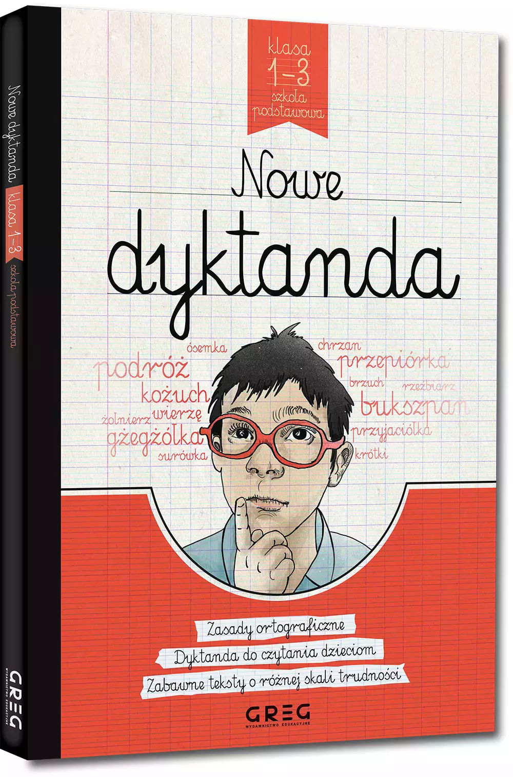 Nowe dyktanda - szkoła podstawowa, klasy 1-3 - Książki
