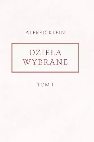 Dzieła wybrane. Tom 1 - Książki