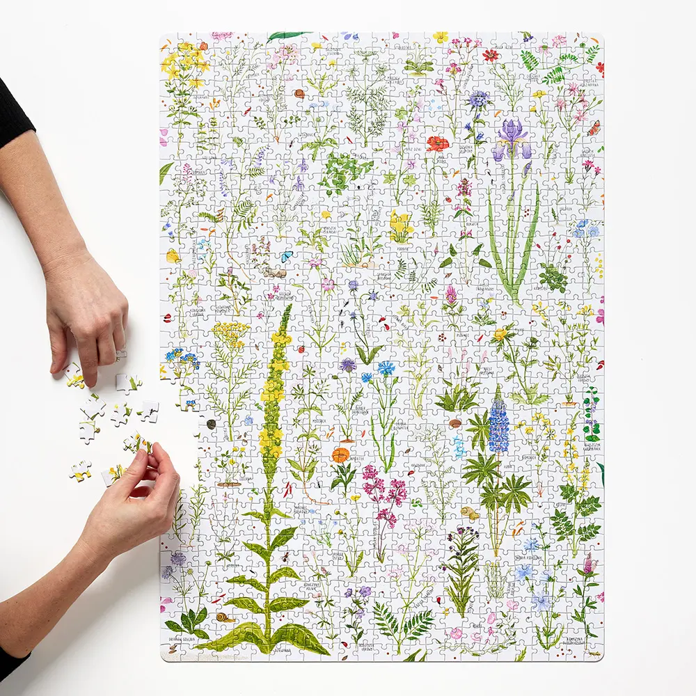 Puzzlove CzuCzu 1000 elementów. Kwiaty polne - Puzzle