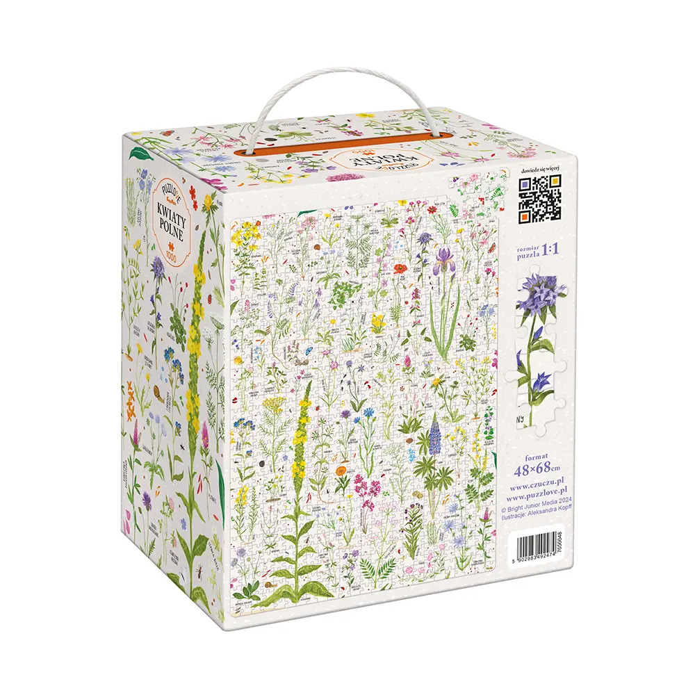 Puzzlove CzuCzu 1000 elementów. Kwiaty polne - Puzzle