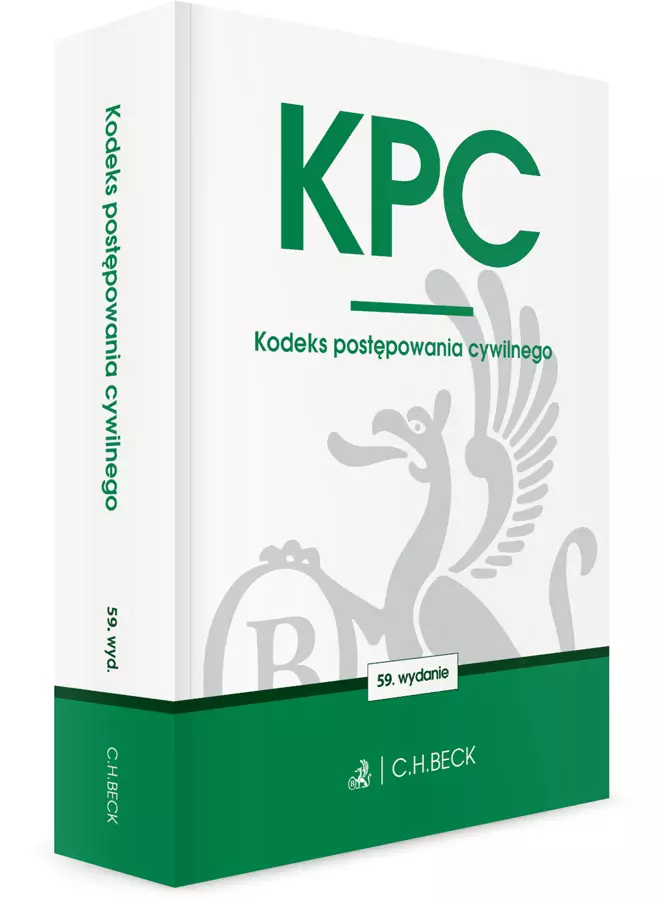 KPC. Kodeks postępowania cywilnego, wydanie 59 - Książki