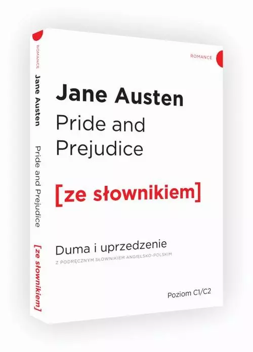 Pride and Prejudice. Duma i uprzedzenie z podręcznym słownikiem angielsko-polskim. Poziom C1/C2 - Książki