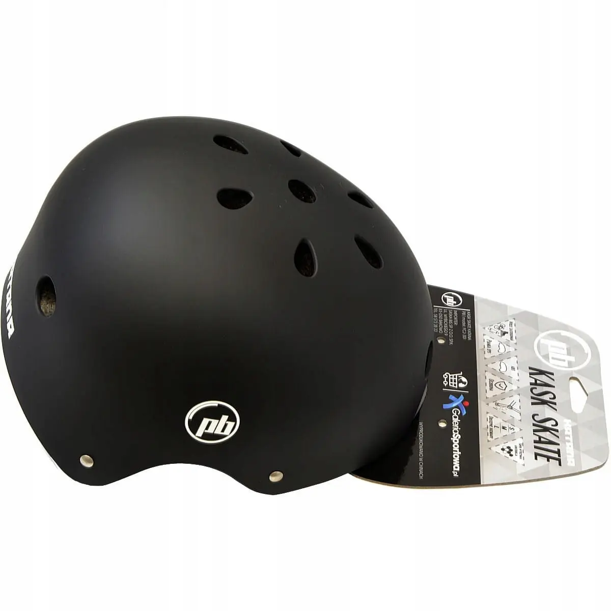 Kask Skate Katana Czarny R.L Enero Pro - Zabawki