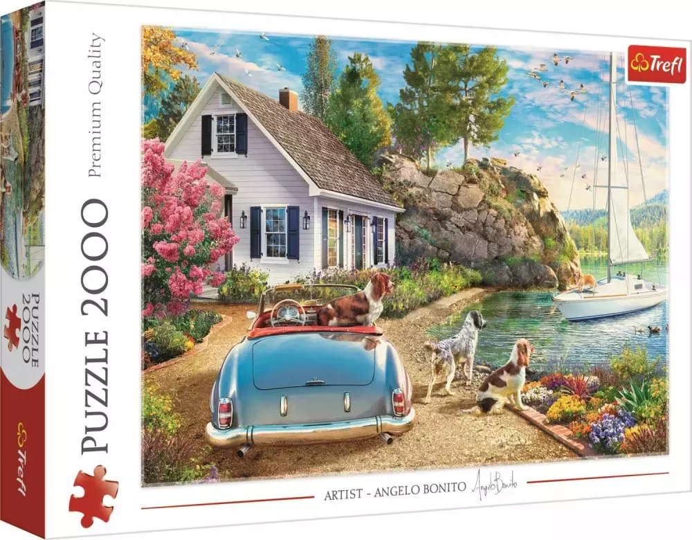 Puzzle 2000 elementów. Wakacyjna przystań - Puzzle