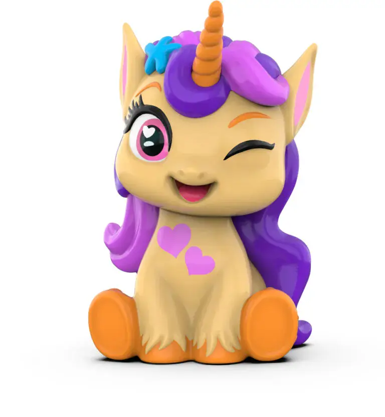 Brudaski w kąpieli. Jednorożec - Zabawki