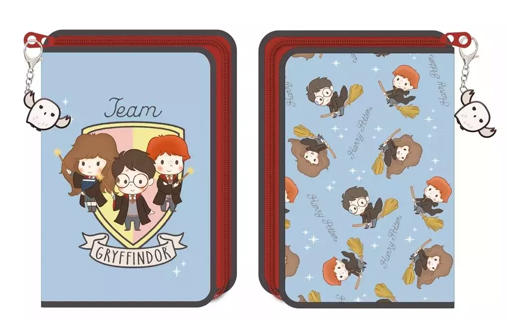 Piórnik z wyposażeniem 1 zamek Harry Potter - Papiernicze i szkolne