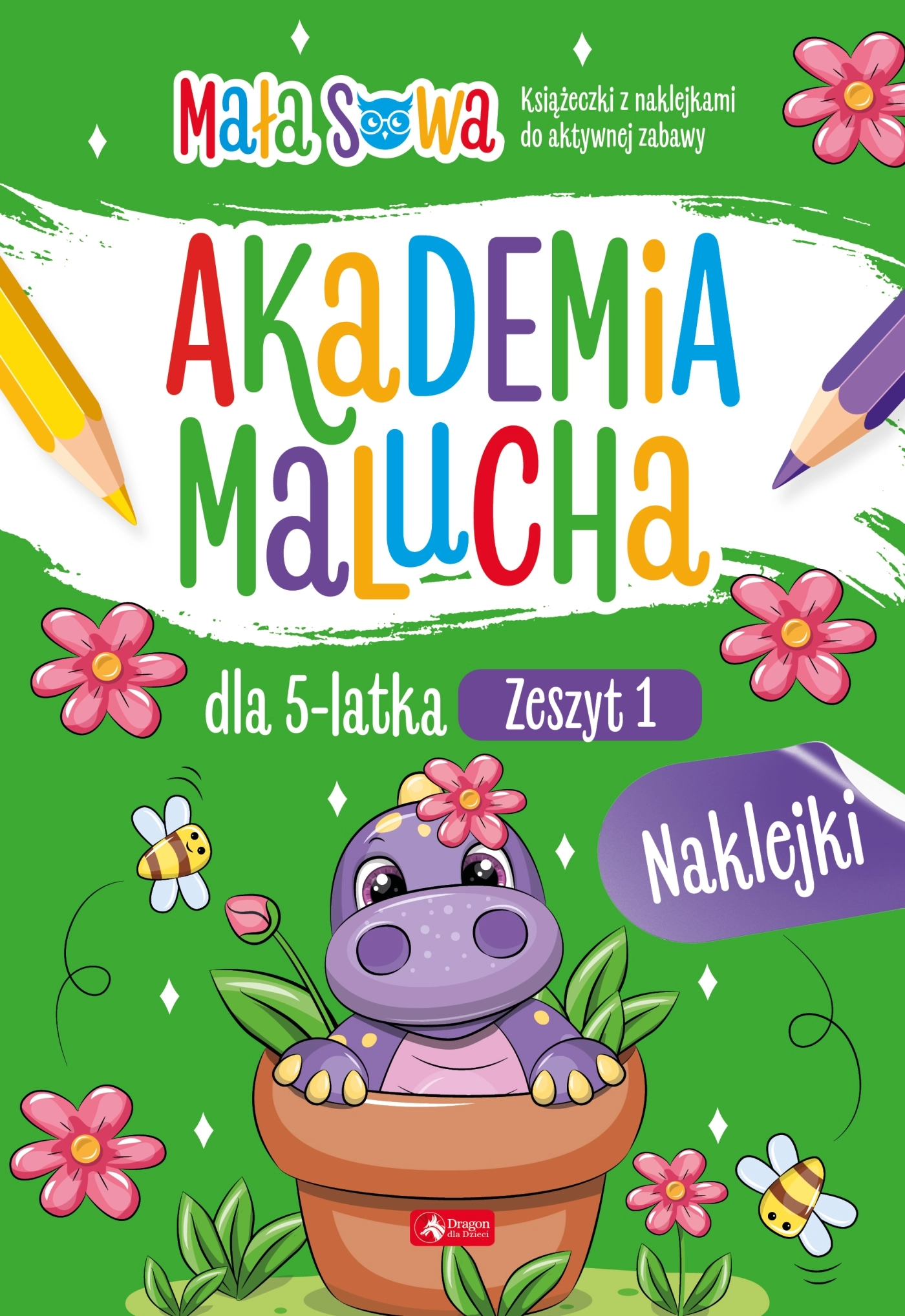 Akademia malucha dla 5 latka. Zeszyt 1 - Książki