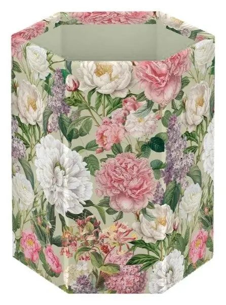 STPEN 506 Organizer na długopisy - piwonie i róże - Papiernicze i szkolne