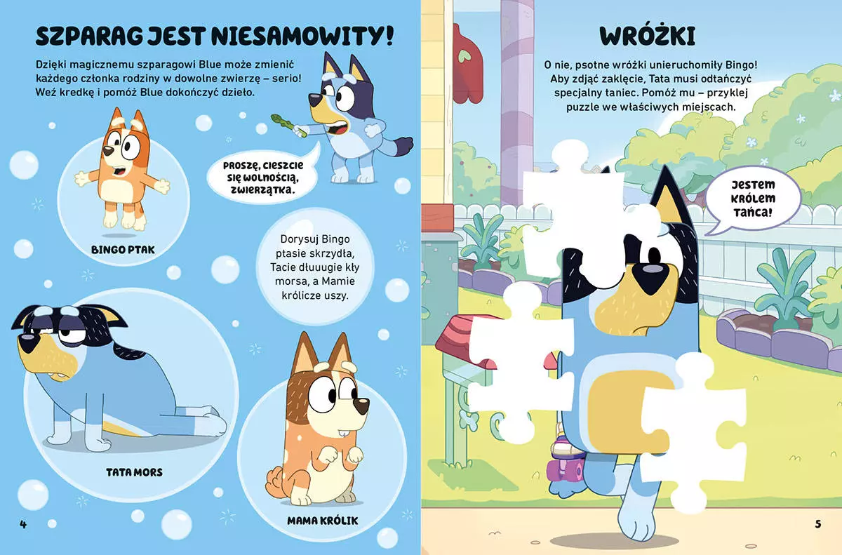 Bluey. Oto Bluey! Zabawy i zadania z naklejkami - Książki