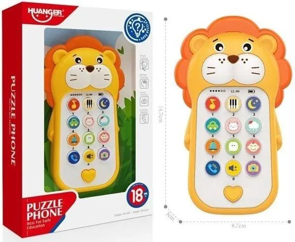 Telefon ze światłem i dźwiękiem - Zabawki