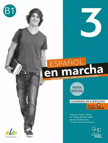 Espanol en marcha 3 ćwiczenia + licencja digital 3 edicion /2022/. - Książki