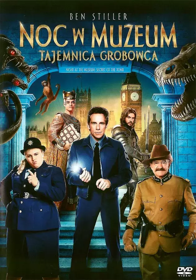 Noc w muzeum. Tajemnica grobowca, DVD - Filmy