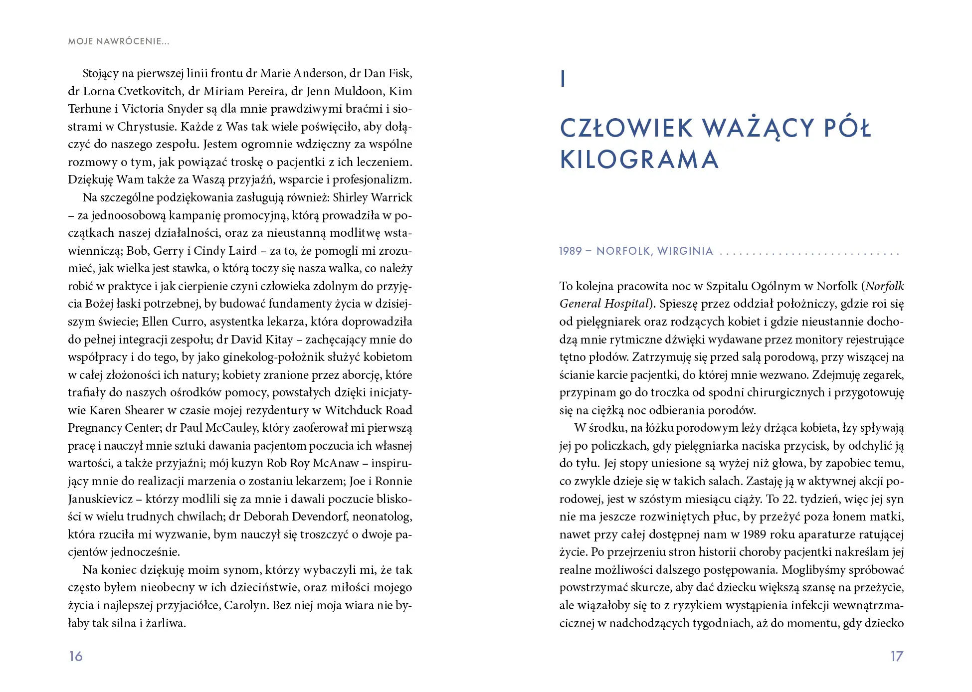 Moje nawrócenie z aborcji na medycynę chroniącą życie - Książki