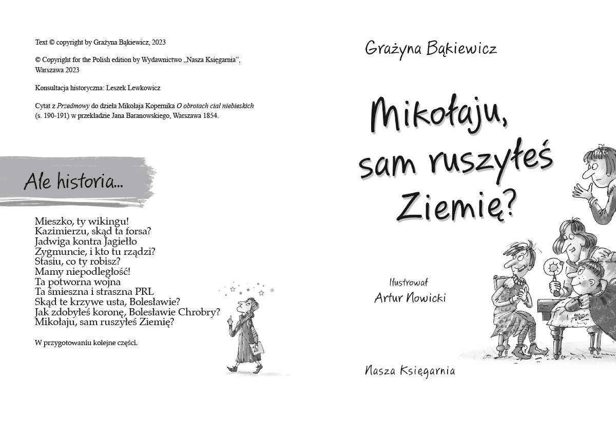 Ale historia... Mikołaju, sam ruszyłeś Ziemię? - Książki