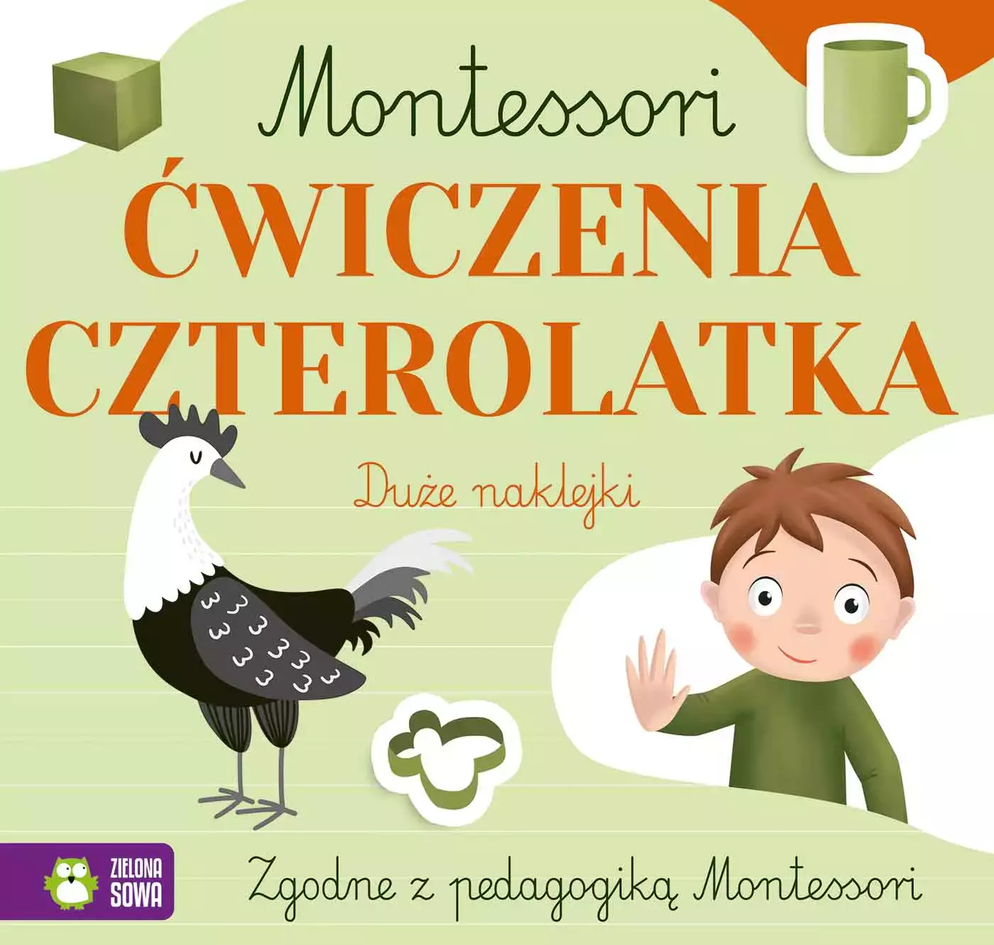 Montessori. Ćwiczenia czterolatka - Książki