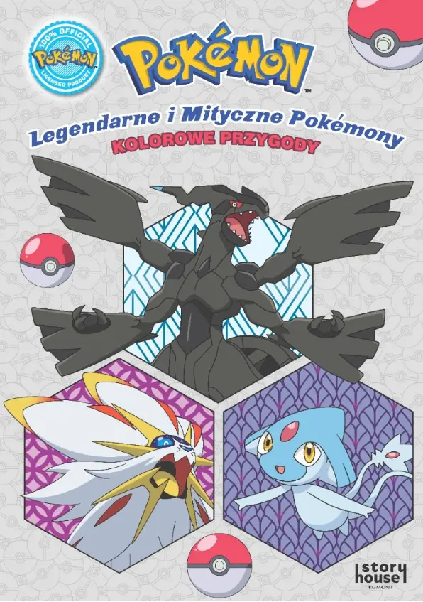 Pokemon. Legendarne i Mityczne Pokemony. Kolorowe przygody - Książki