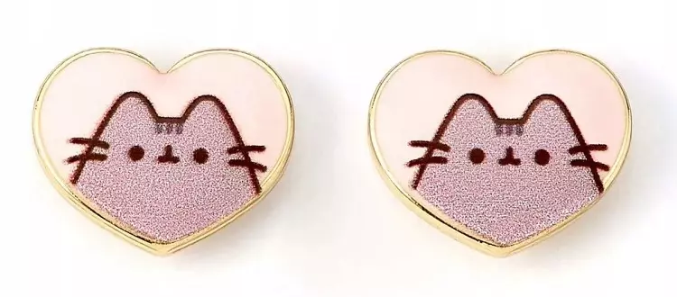 Pusheen - Kolczyki serduszka EPTCE0104 - Zabawki
