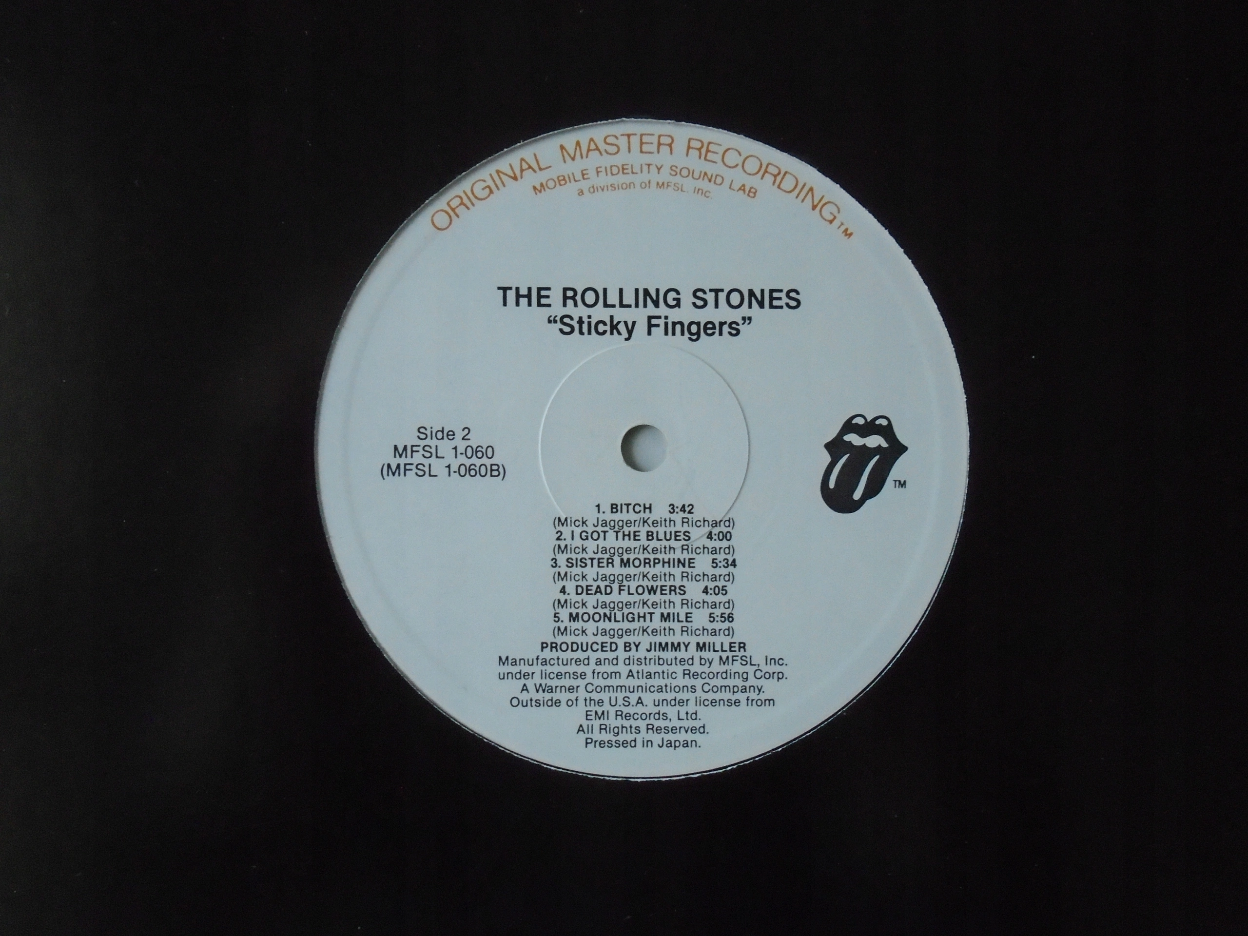 Sticky Fingers, Winyl - Muzyka