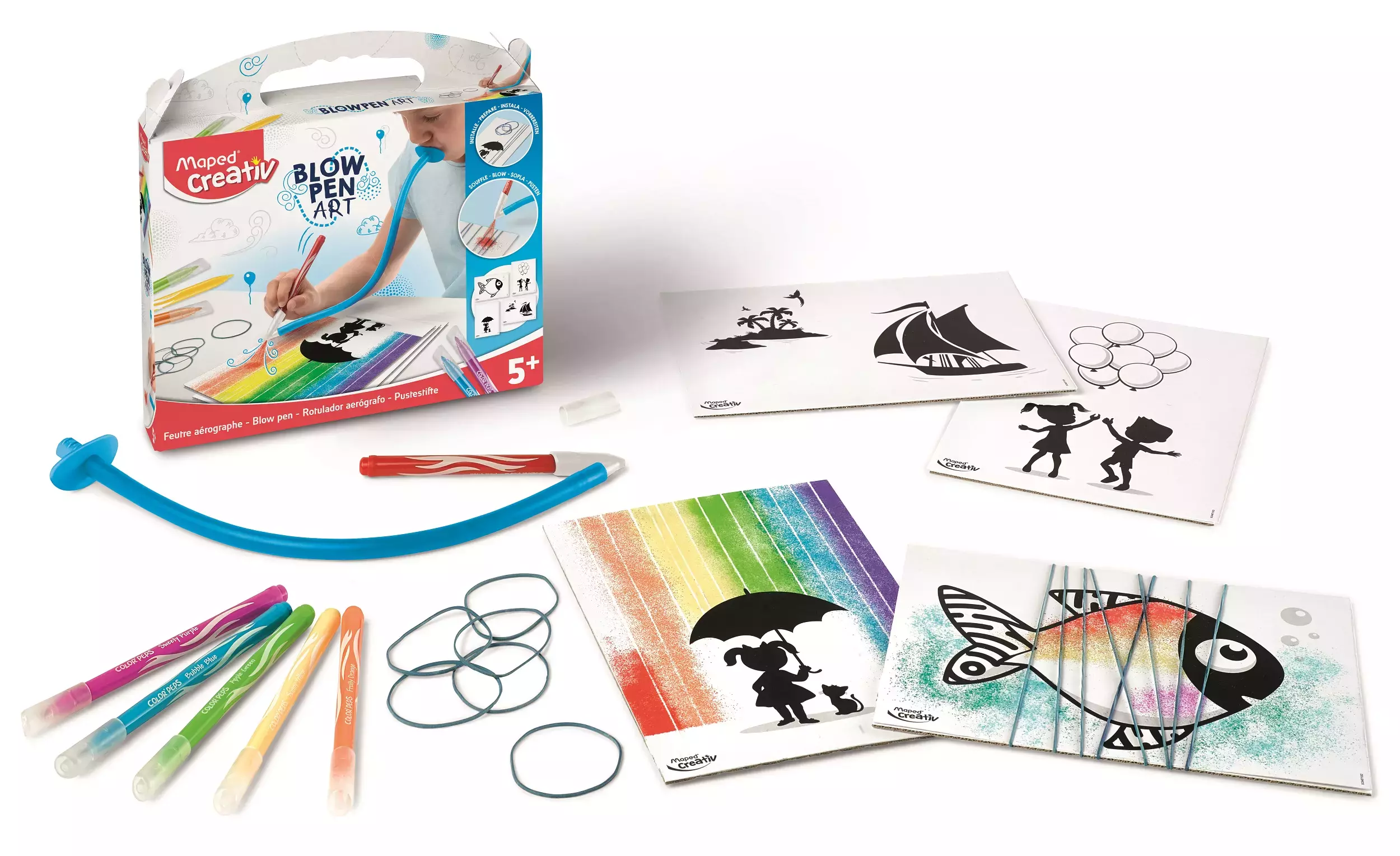 Flamastry dmuchane Maped Creativ String'Art - Papiernicze i szkolne