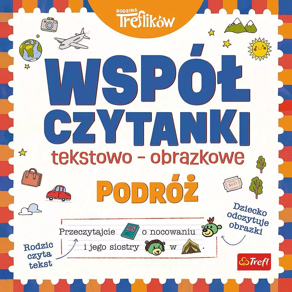 Rodzina Treflików. Współczytanki tekstowo-obrazkowe. Podróż - Książki