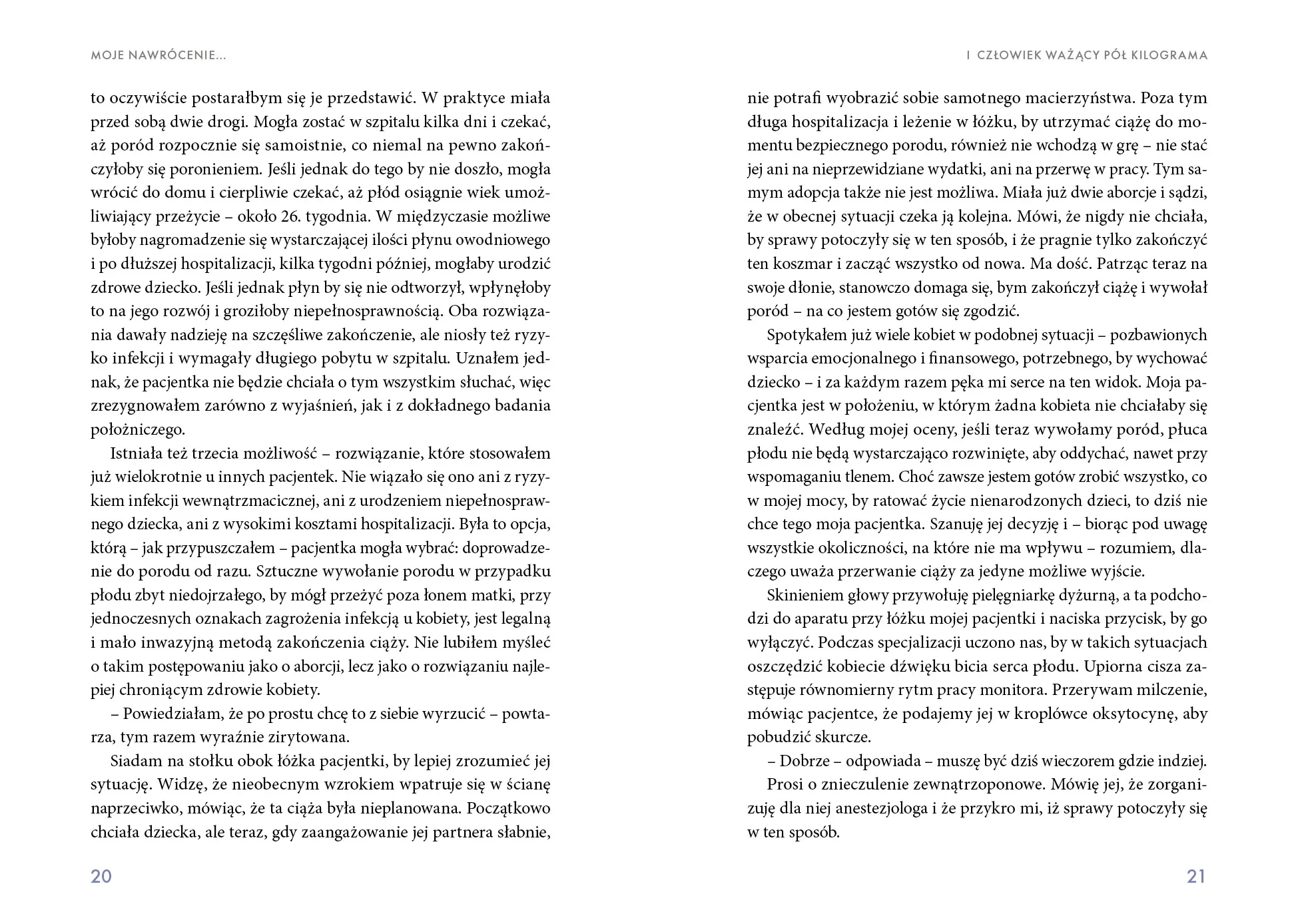 Moje nawrócenie z aborcji na medycynę chroniącą życie - Książki