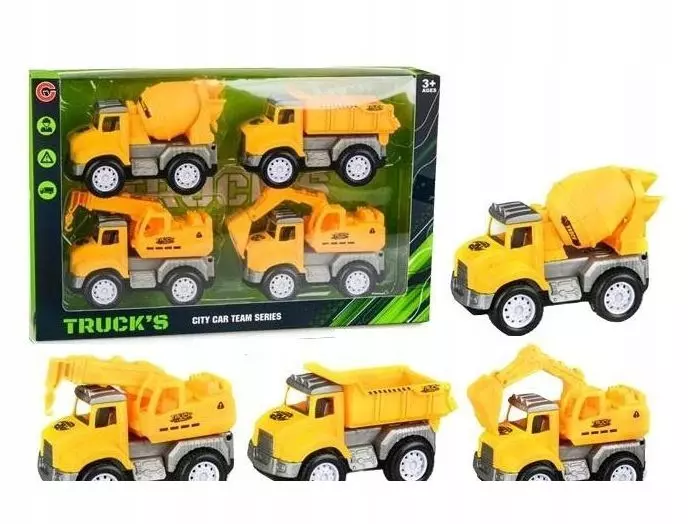 Zestaw aut budowlanych