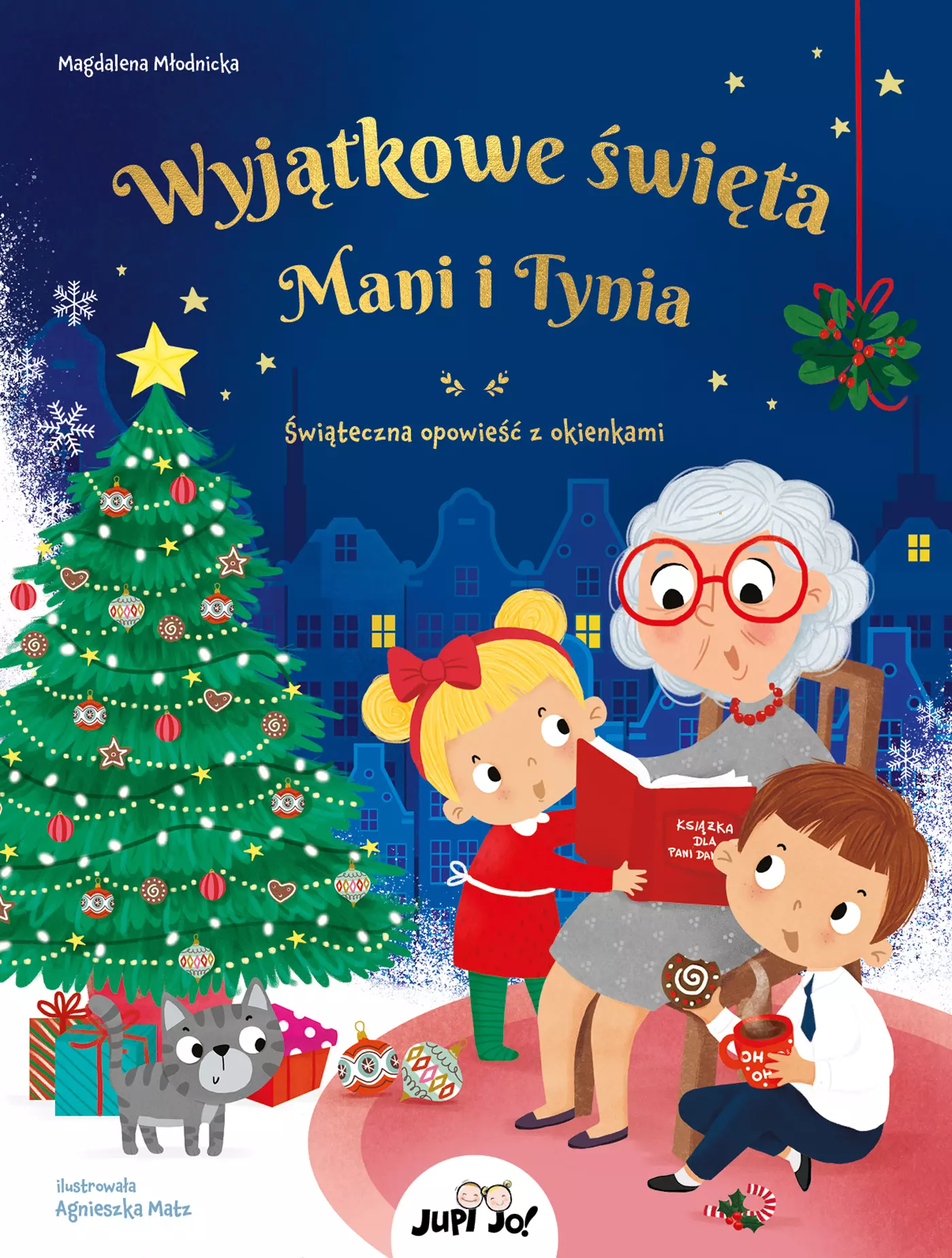 Wyjątkowe święta Mani i Tynia. Świąteczna opowieść z okienkami - Książki