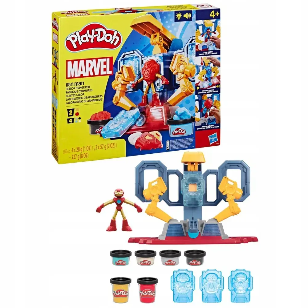 HSB PLAY DOH  LABORATORIUM IRON MANA - Zabawki
