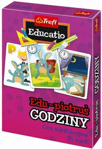 Godziny. Karty Edu Piotruś - Gry