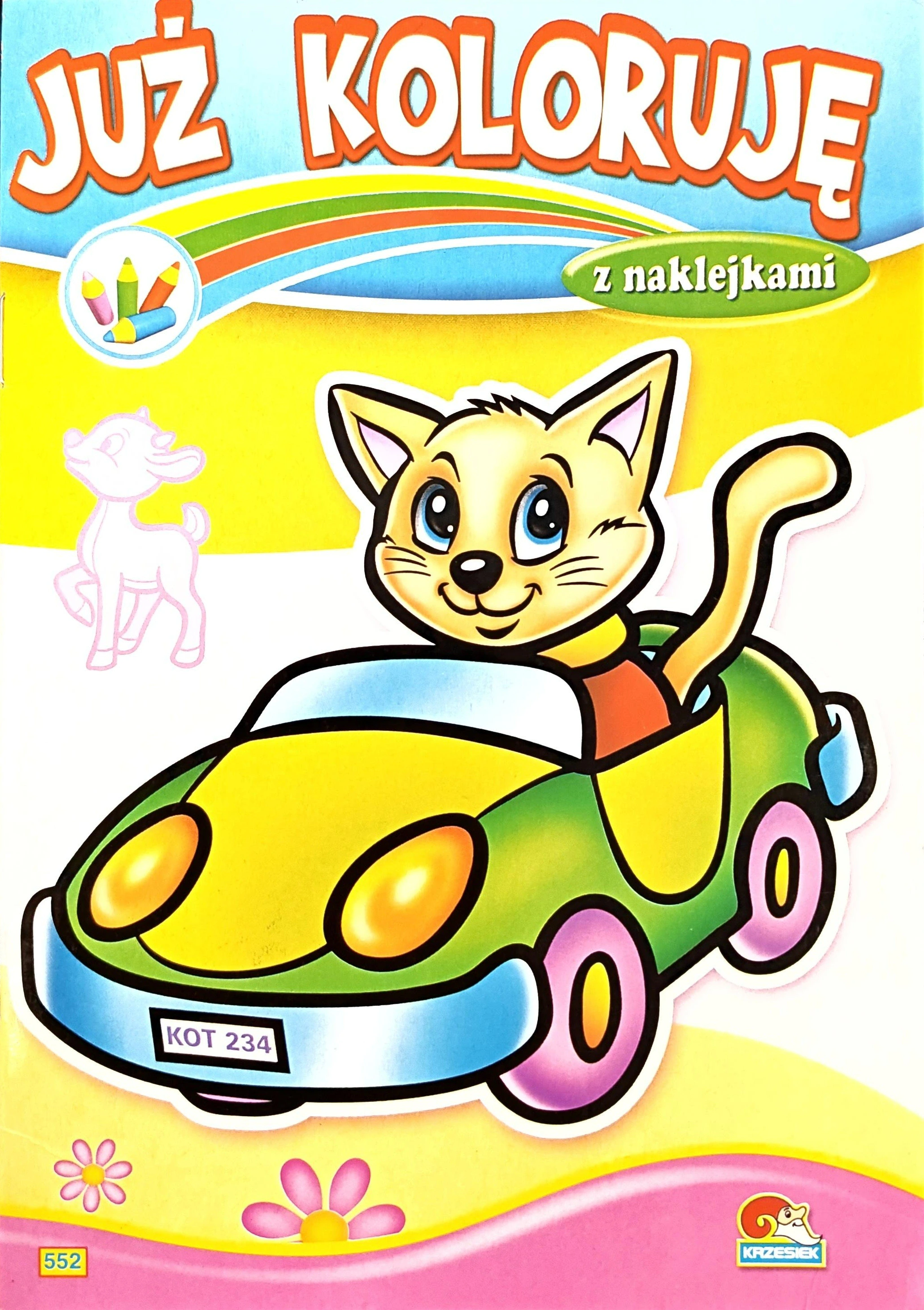 Już koloruję... z naklejkami 552 - Książki