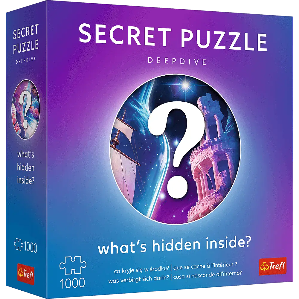 Wysokiej jakości puzzle niespodzianka Secret Puzzle Deepdive 1000 elementów