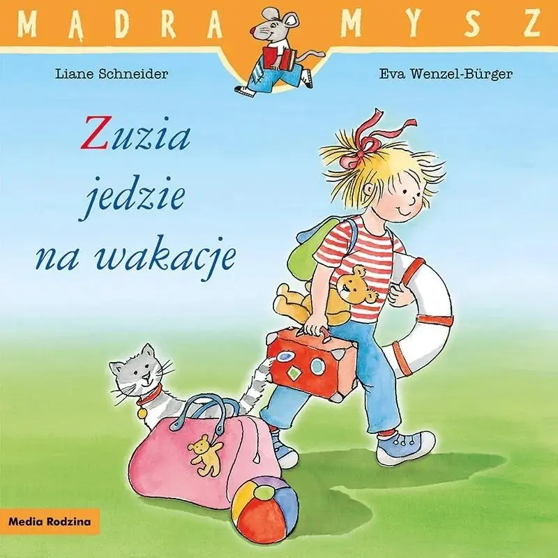 Mądra Mysz. Zuzia jedzie na wakacje - Książki