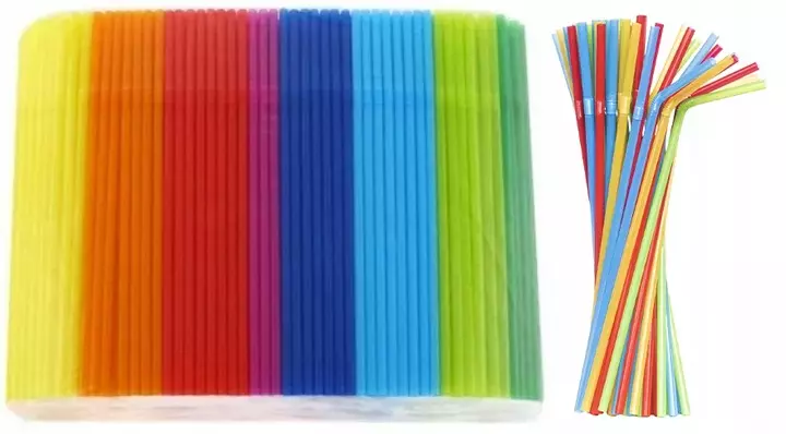 Słomki plastik Godan 500 szt. - Papiernicze i szkolne