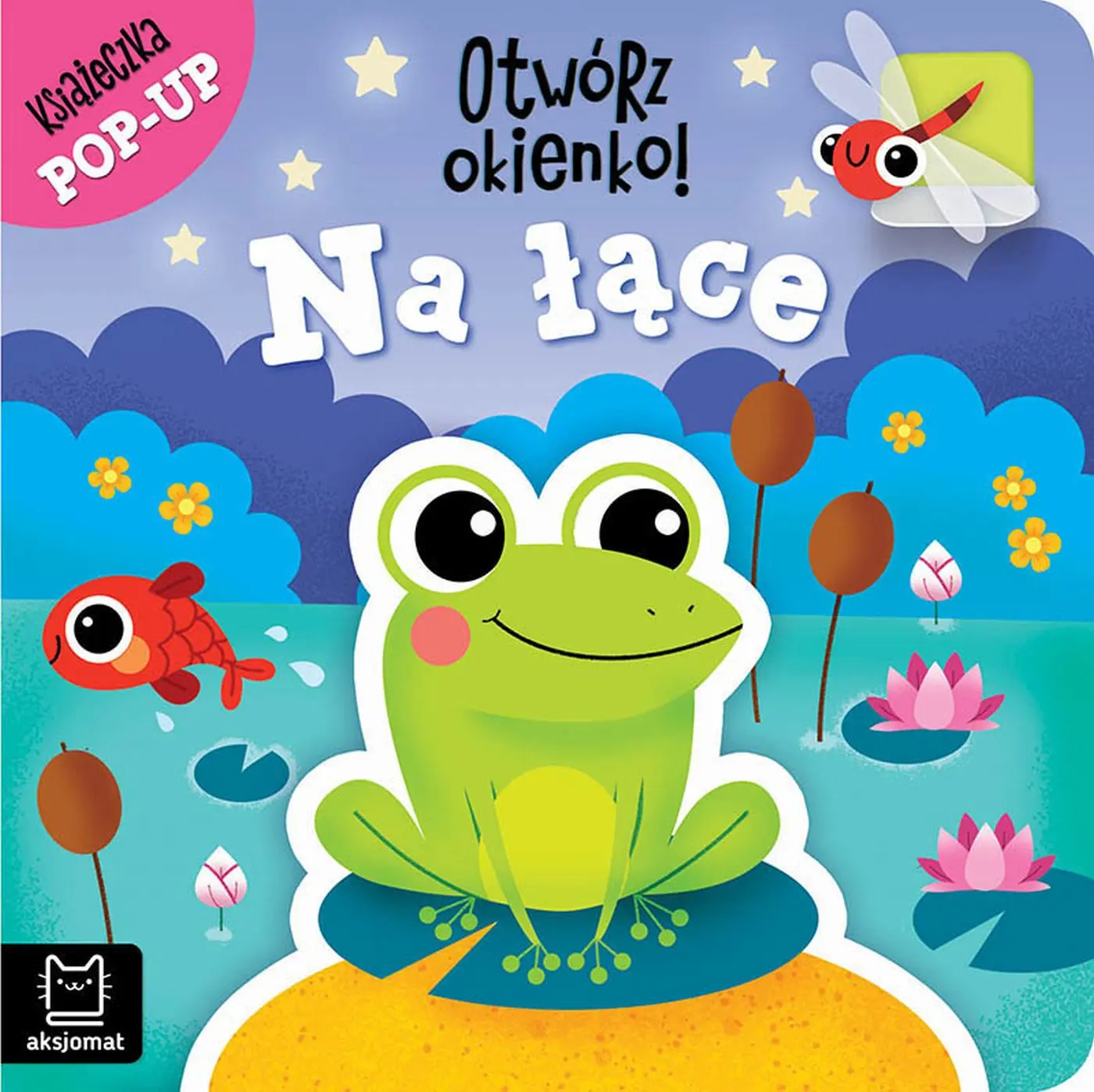 Otwórz okienko! Na łące. Książeczka pop-up - Książki