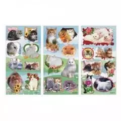 Naklejki Sticker BOO silver kotki III - Książki