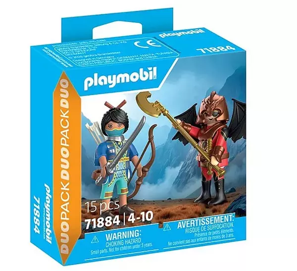 Playmobil  Pojedynek Novelmore kontra Burnham 71884 - Zabawki