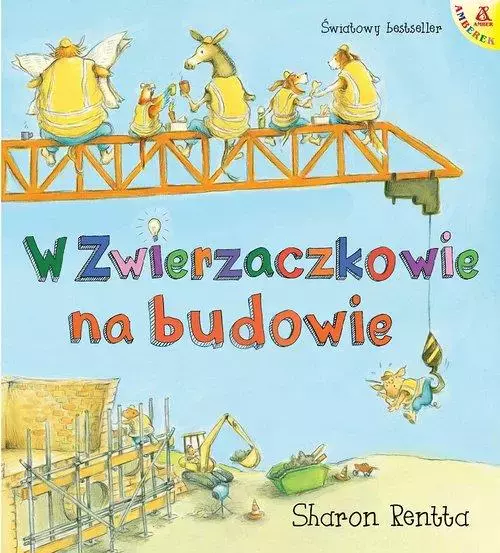 Amberek. Dzień w Zwierzaczkowie. Na budowie - Książki