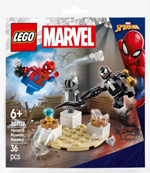 LEGO Super Heroes Napad Venoma na muzeum 30707 - Zabawki