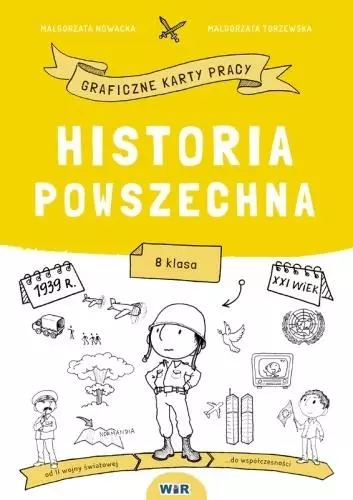 Historia powszechna. Graficzne karty pracy SP 8 - Książki